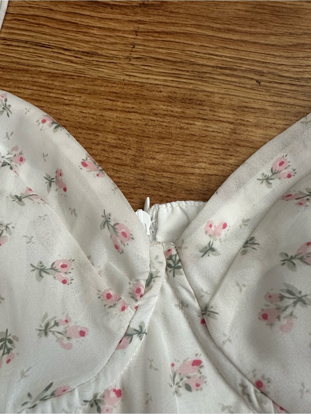 DREAM Sister Jane White Pink Floral Cami Maxi Dress M - Picture 10 of 16